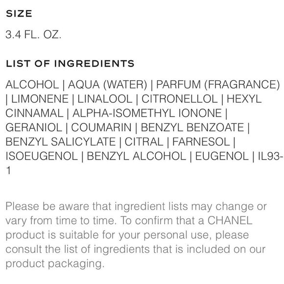 NWOT No 5 L’EAU Chanel Paris Eau De Toilette Spray! ❤️ - Picture 5 of 5